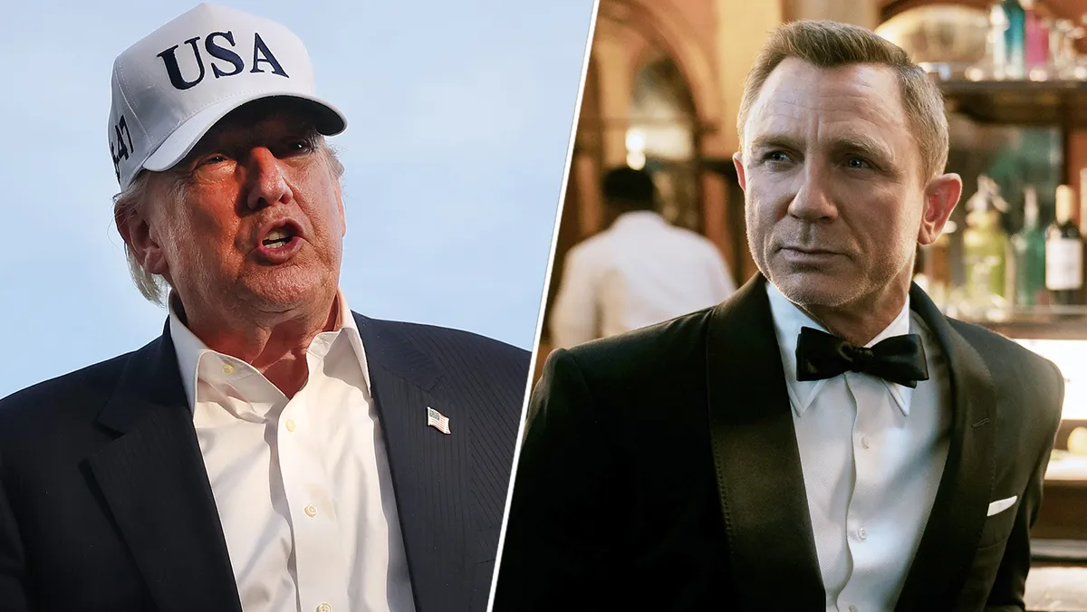 White House Posts Image Of Trump As Famously British 007 Amid James Bond Casting