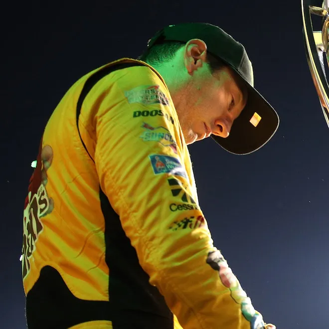 Whoa, Did Kyle Busch Collapse in a Racing Simulator?