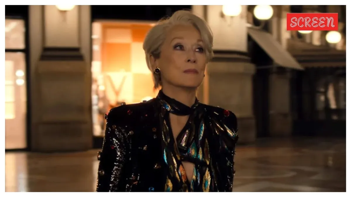 Meryl Streep as Miranda Priestly in The Devil Wears Prada.