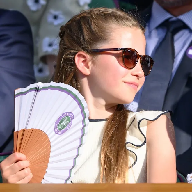 Princess Charlotte smiling at a public event.
