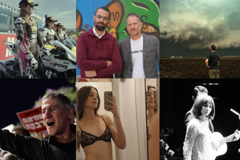 A collage of film posters representing different documentary themes.