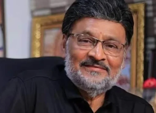 A portrait of legendary filmmaker and actor K. Bhagyaraj