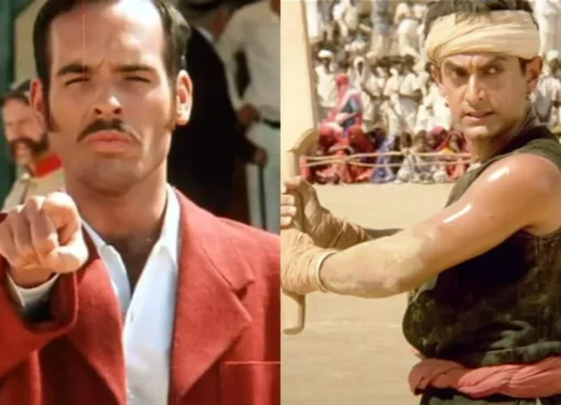Paul Blackthorne as Captain Andrew Russell in Lagaan.
