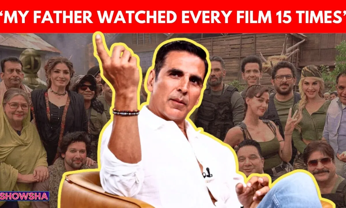 Akshay Kumar speaking during an interview for Welcome To The Jungle