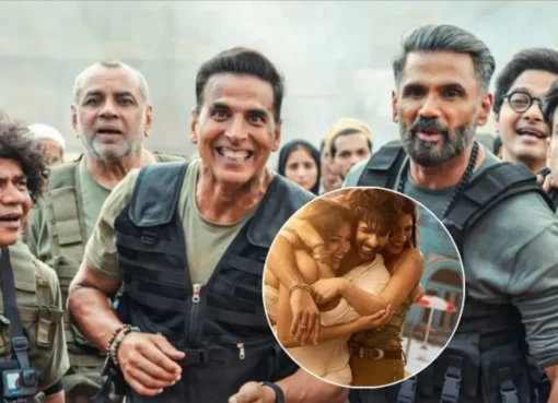 Akshay Kumar smiling in a still from Welcome To The Jungle.