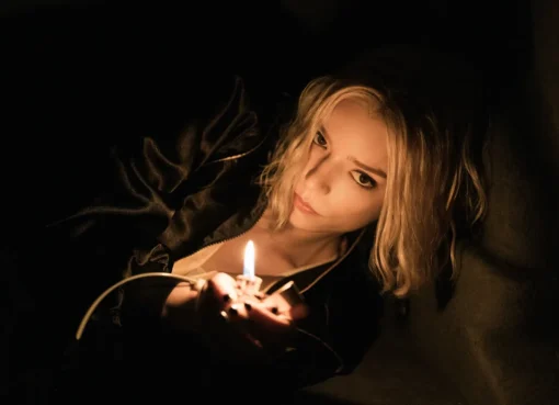Anya Taylor-Joy looking stressed in a still from the 'Lucky' trailer.