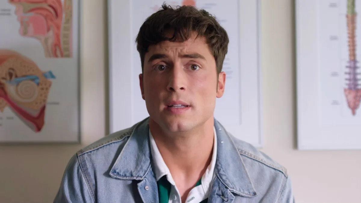 Benito Skinner in a scene from Overcompensating.