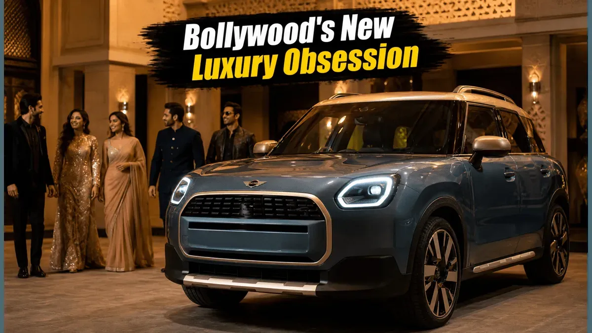A sleek, modern Mini Countryman C SUV parked outdoors.