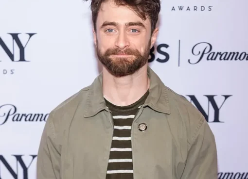 Daniel Radcliffe smiling warmly.