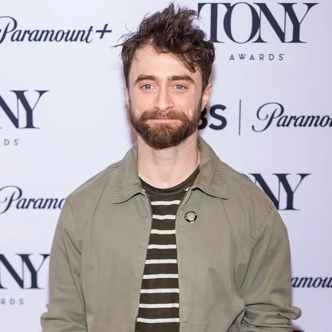 Daniel Radcliffe smiling warmly.
