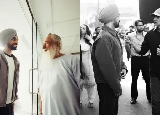 Diljit Dosanjh in a reflective pose from his film 'Main Vaapas Aaunga'.