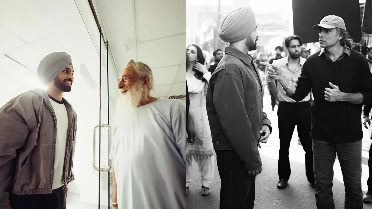 Diljit Dosanjh in a reflective pose from his film 'Main Vaapas Aaunga'.