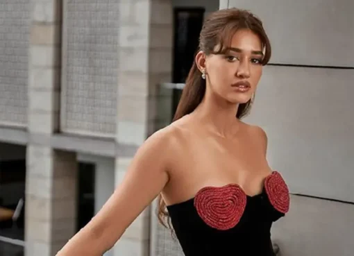 Photo of Disha Patani smiling and looking stylish.