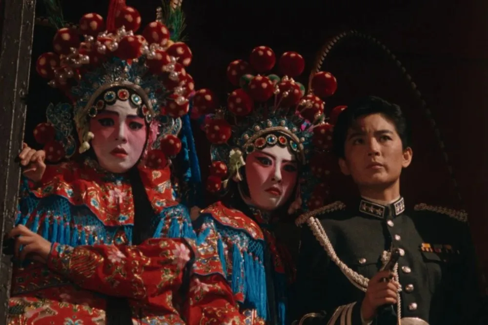 Movie poster for Tsui Hark's 'Peking Opera Blues'.