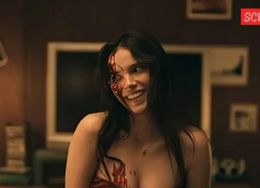 A smiling Inde Navarrette, star of the show Obsession.