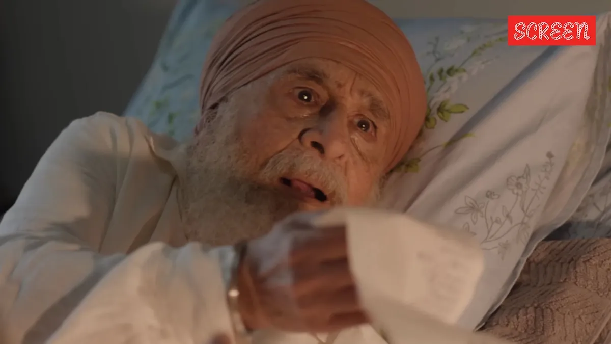 A still from a Bollywood movie showing vibrant colors.