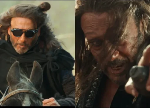 Jackie Shroff smiling brightly, looking charismatic.