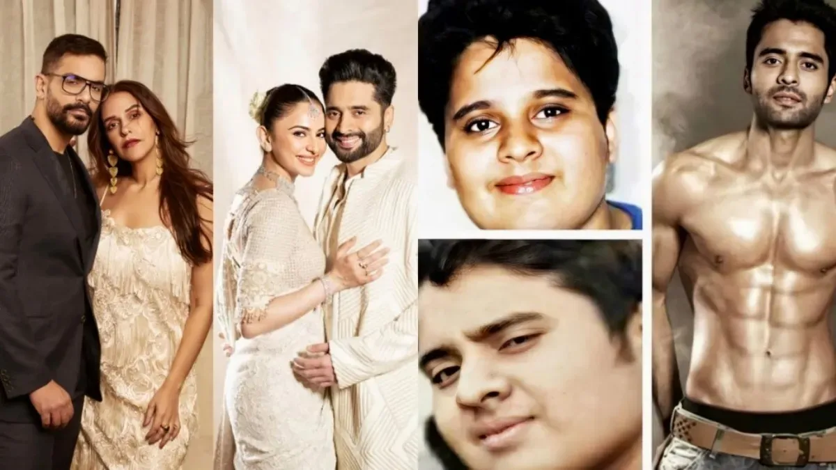 Jackky Bhagnani speaking on a show.