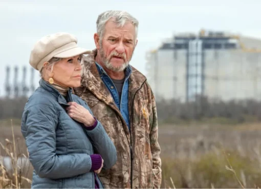 Jane Fonda, the iconic actor and activist, on a road trip in the Southern U.S. for her new documentary 'Gaslit'.
