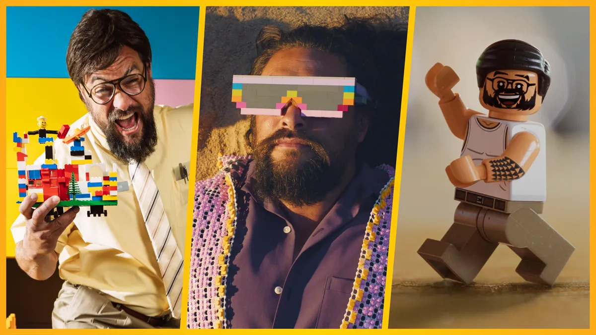 Jason Momoa’s Hilarious Zoom Fail? He’s Too Busy Being a Lego Legend!