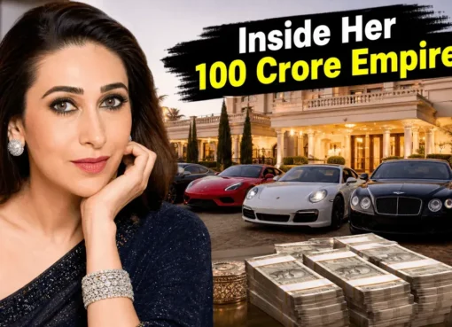Karisma Kapoor looking stylish and confident.