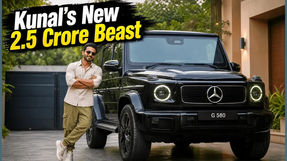 Kunal Kemmu’s New Electric G-Wagen Just Dropped – And It’s a Silent Stunner!