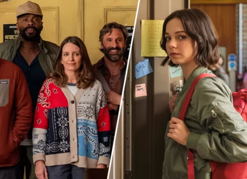 Promotional images for Netflix series The Four Seasons and A Good Girl's Guide To Murder against a Netflix logo.