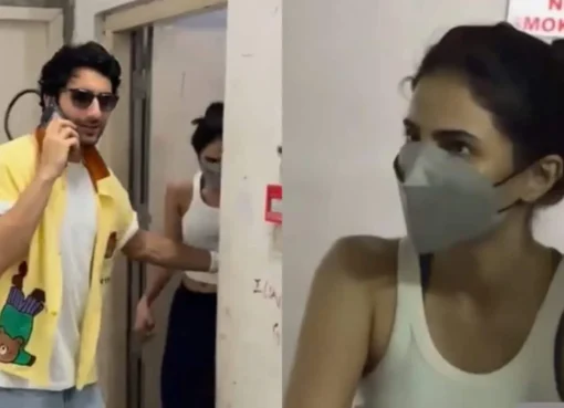 Palak Tiwari and Ibrahim Ali Khan seen together.