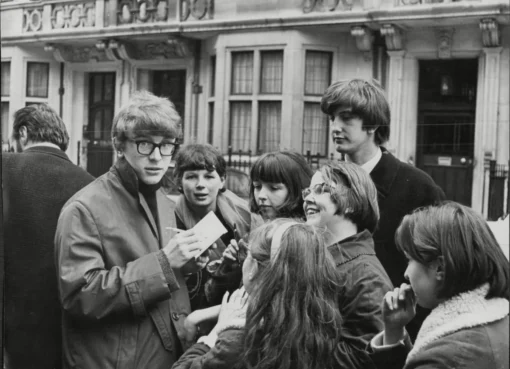 Peter Asher smiling, looking cool and relaxed.