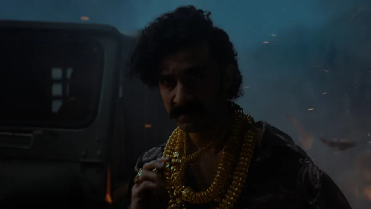 Raghav Juyal in dark, intense costume as Vikram Maalik.
