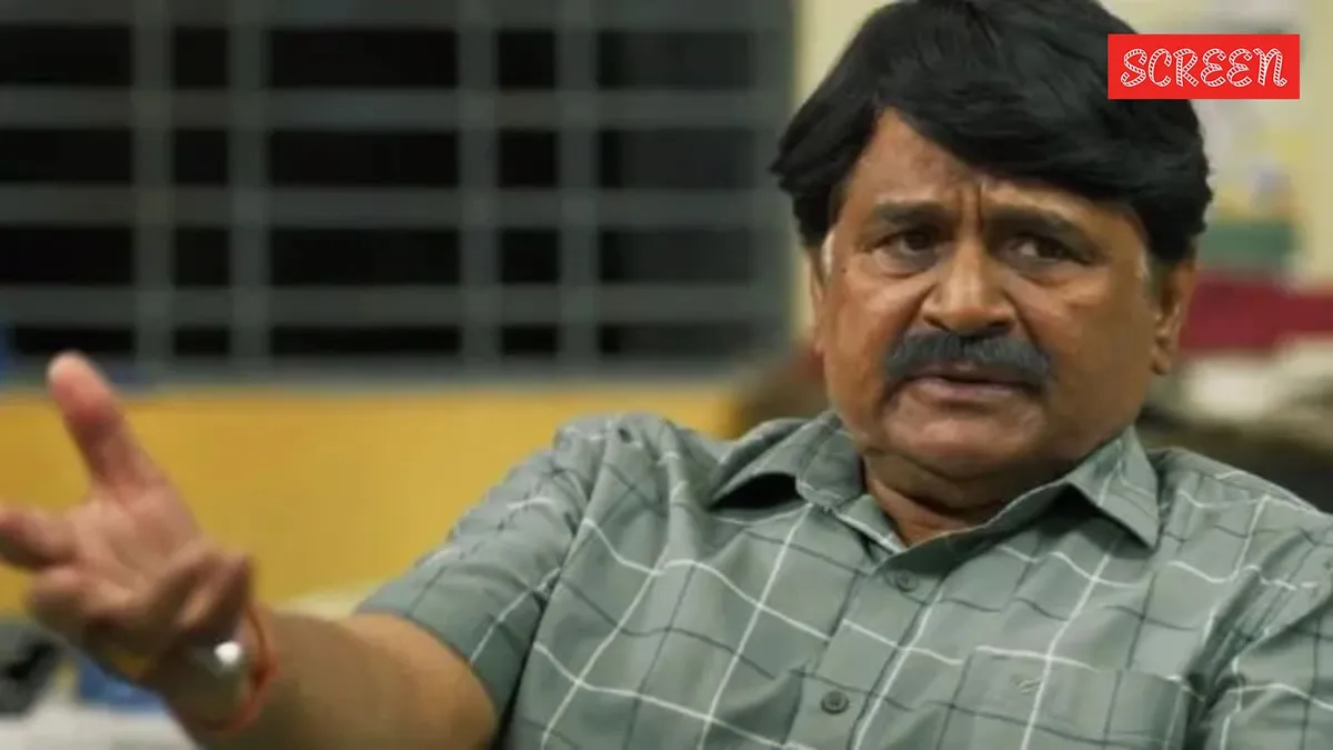 Actor Raghubir Yadav looking humble and thoughtful during an interview.