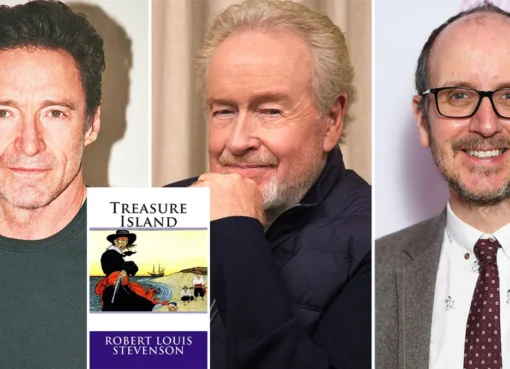 Hugh Jackman and Ridley Scott are making a Treasure Island movie.