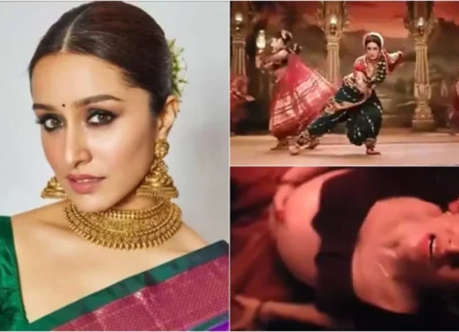 Shraddha Kapoor in costume as Vithabai Narayangaonkar for the movie Eetha.
