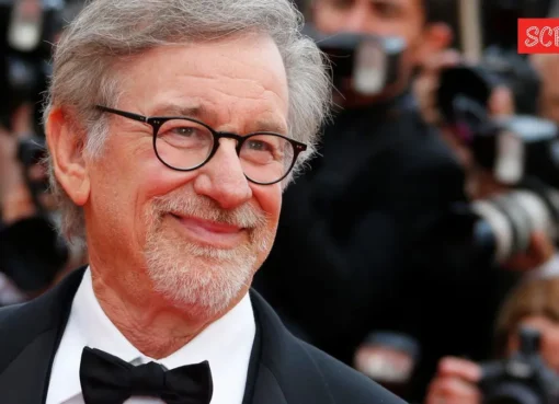 Steven Spielberg looking thoughtful
