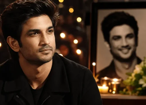A thoughtful image of actor Sushant Singh Rajput.