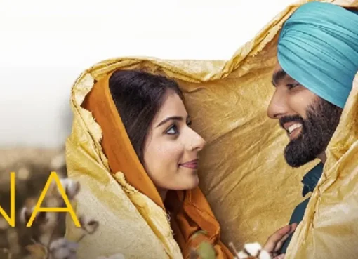 A collage of diverse scenes from Punjabi movies, showing different genres and emotions from comedies to dramas.
