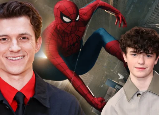 Tom Holland smiling at a movie premiere