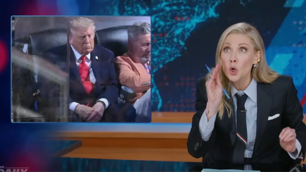Trump Fell Asleep at the NBA Finals and Late-Night TV is Savage