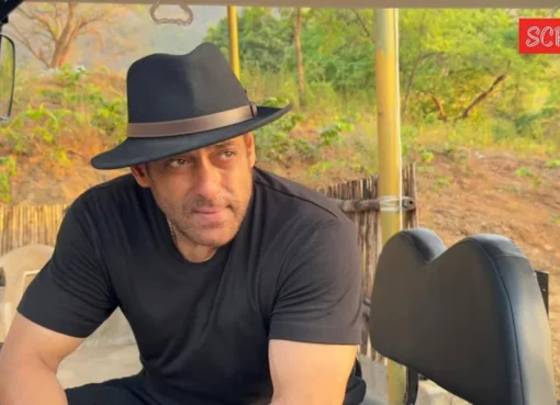 Salman Khan looking serious with a determined expression.