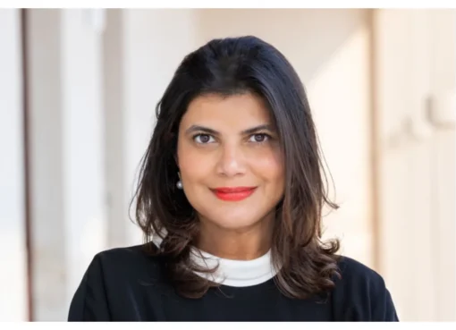 Photo of Shivani Pandya Malhotra, managing director of the Red Sea Film Foundation, at a film festival event.