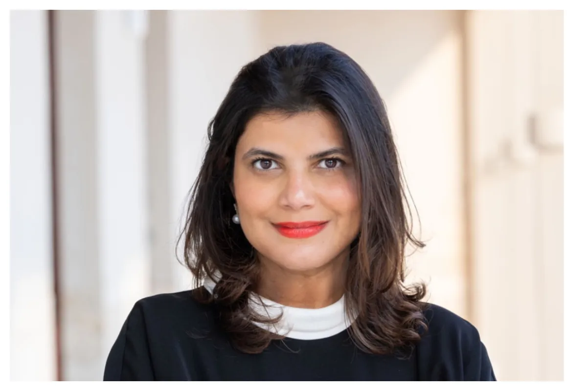 Photo of Shivani Pandya Malhotra, managing director of the Red Sea Film Foundation, at a film festival event.