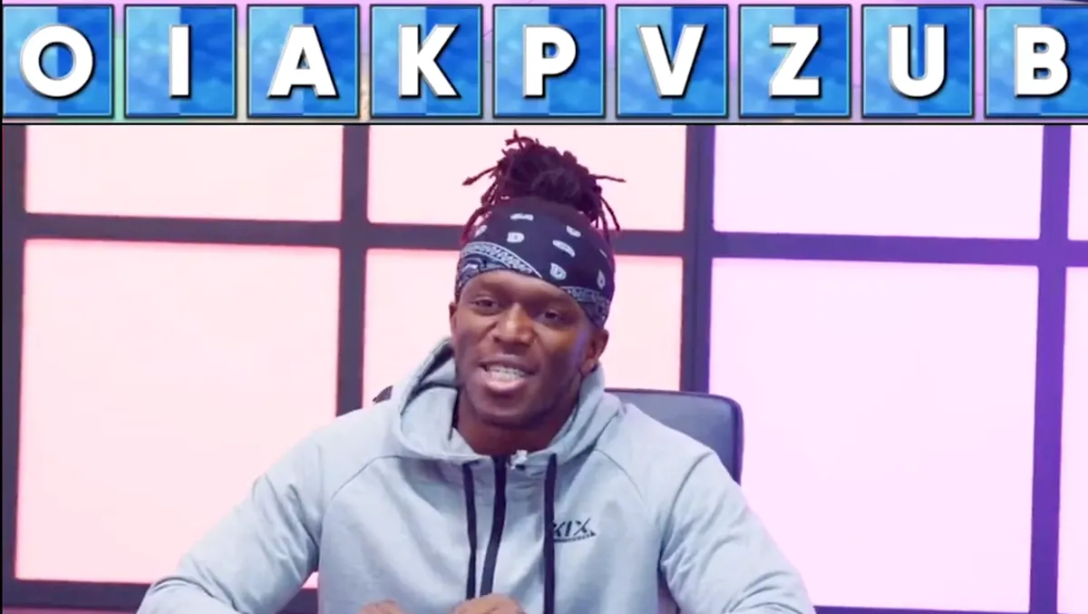 Screenshot of KSI announcing his departure from The Sidemen in a YouTube video.