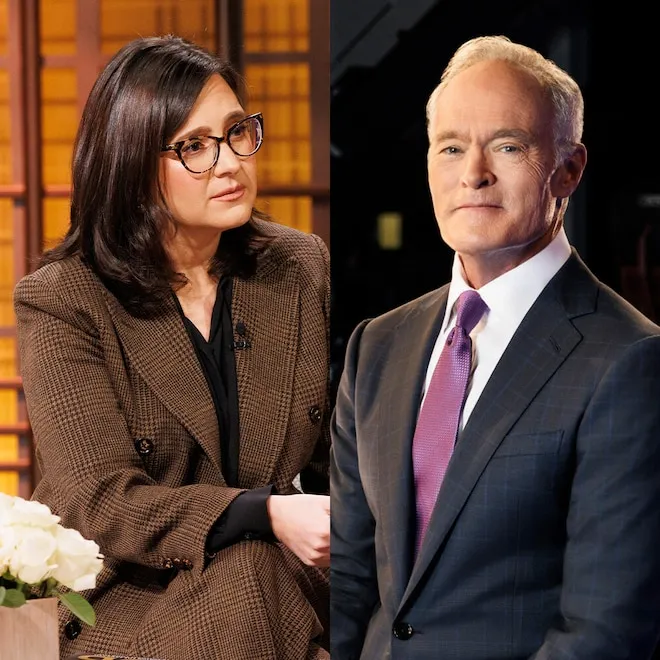 Scott Pelley at a news desk.