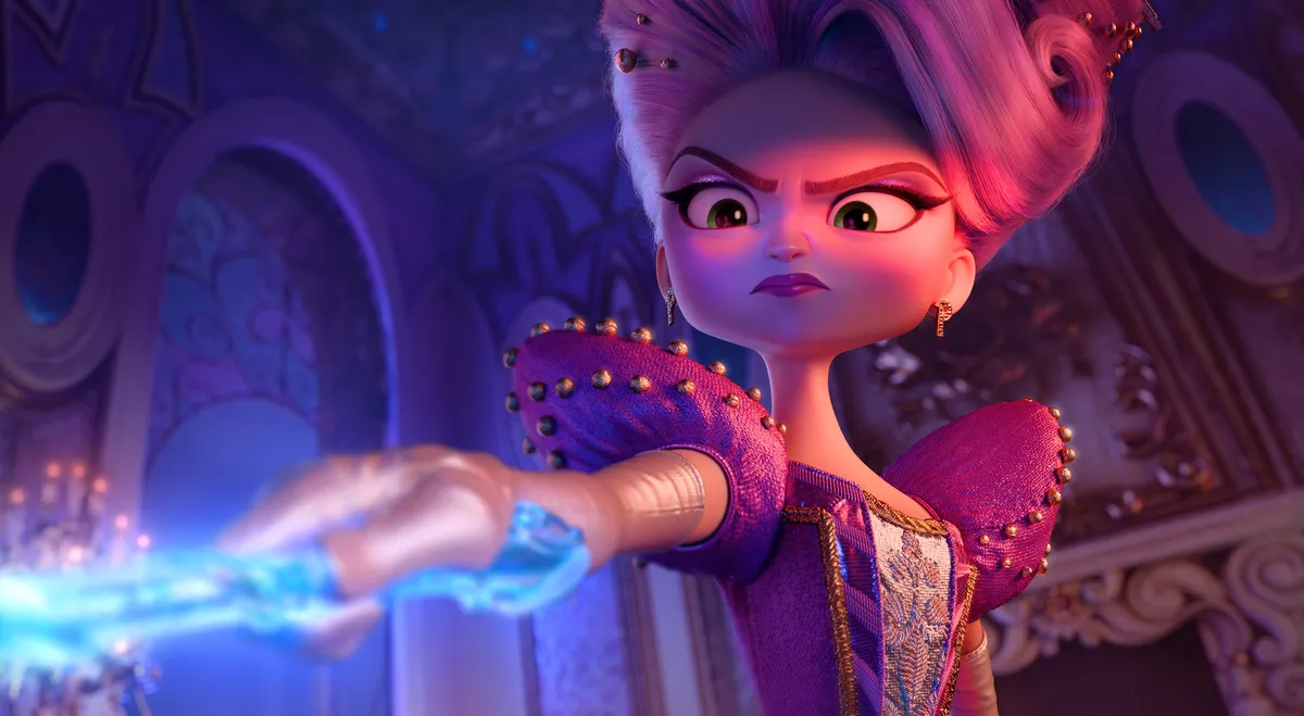 An artist's palette with soft colors representing the film's aesthetic.
