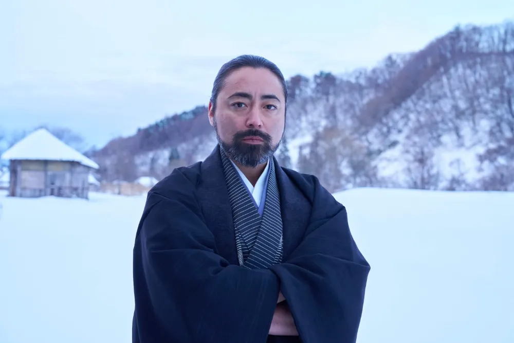 Japanese actor Yamada Takayuki smiling.
