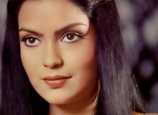 Zeenat Aman in a still from Satyam Shivam Sundaram.