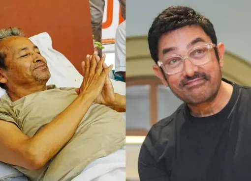 Aamir Khan smiling and waving