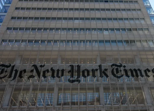 Official government subpoena documents representing legal action against New York Times journalists.