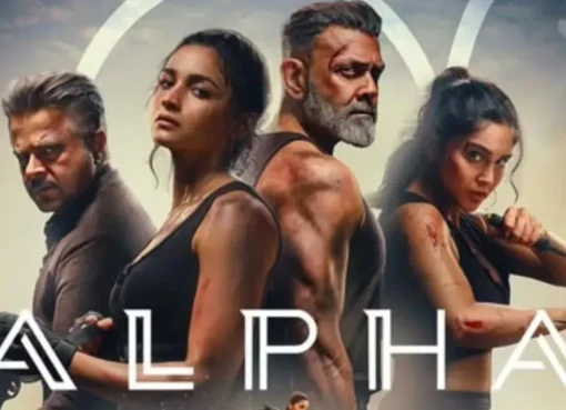 Alia Bhatt and Sharvari looking confident in a promotional image for Alpha.