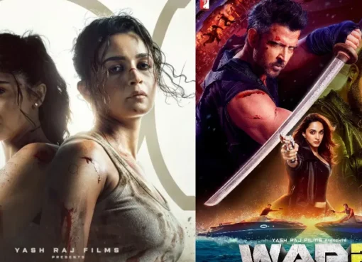 Alia Bhatt looking surprised or thoughtful, representing the film Alpha's box office performance.